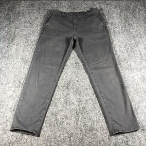 AG‎ Adriano Goldschmied Womens 28 Caden Gray Tailored Stretch Trouser Pants